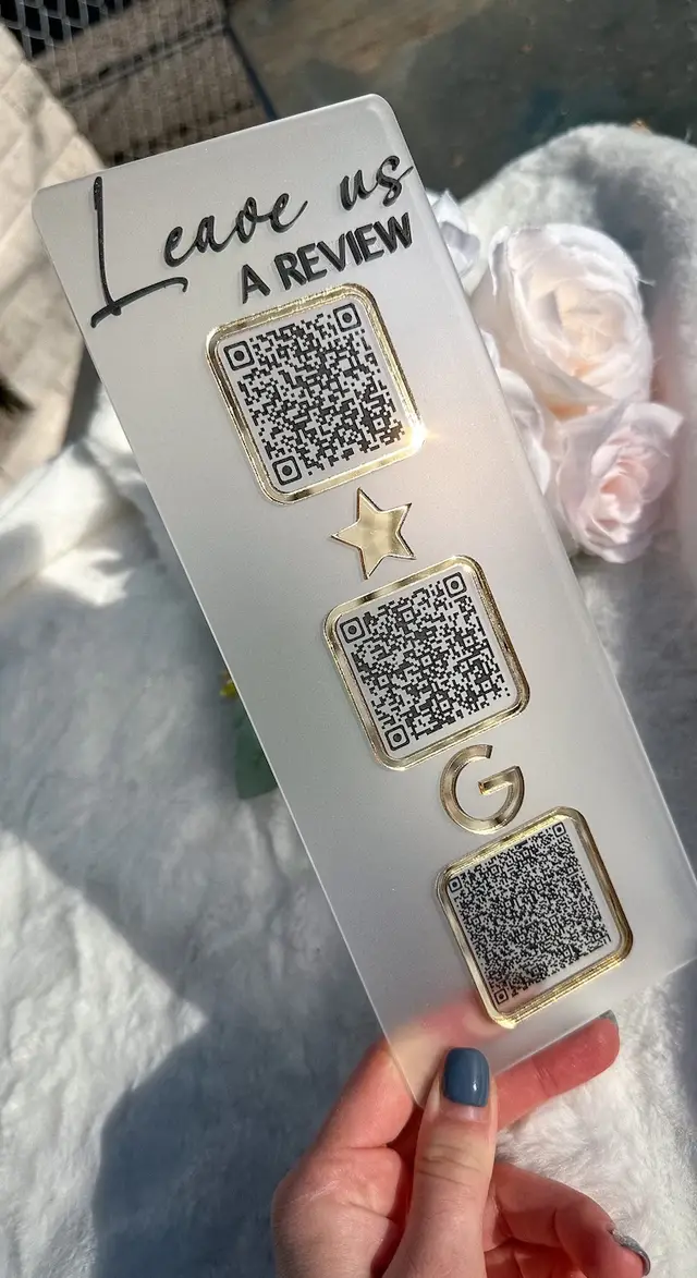 استند کیو آر کد پلکسی مدل TH_42515