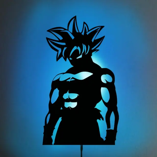 شبخواب دیواری طرح Goku مدل TH_66979