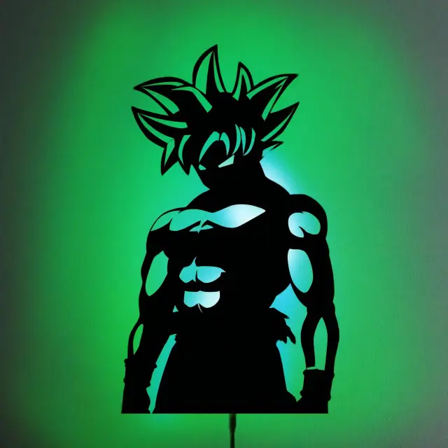 شبخواب دیواری طرح Goku مدل TH_66979