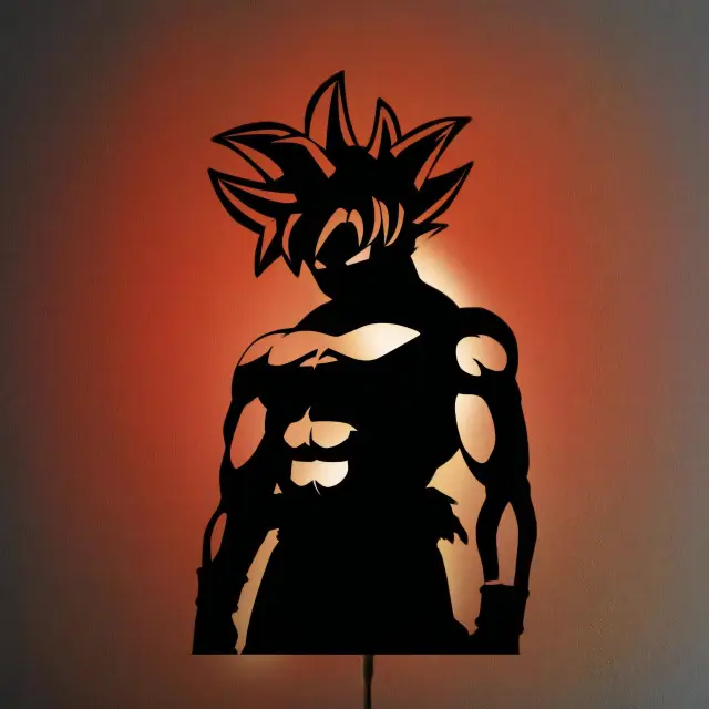 شبخواب دیواری طرح Goku مدل TH_66979