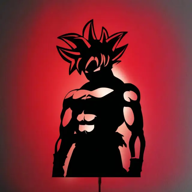 شبخواب دیواری طرح Goku مدل TH_66979