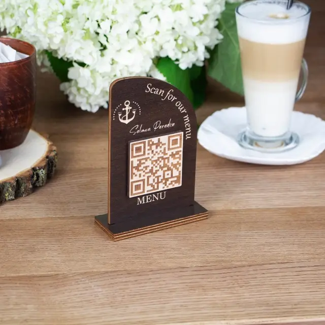 استند منو کیو آر کد مدل TH_89744