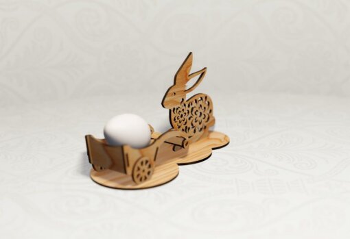 نگهدارنده تخم مرغ عید با طرح خرگوش