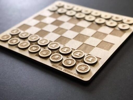 شطرنج چوبی
