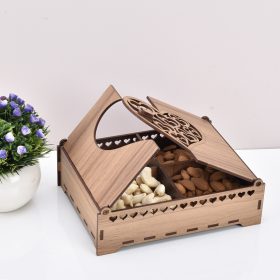 جعبه آجیل و شکلات طرح قلب TH_99317