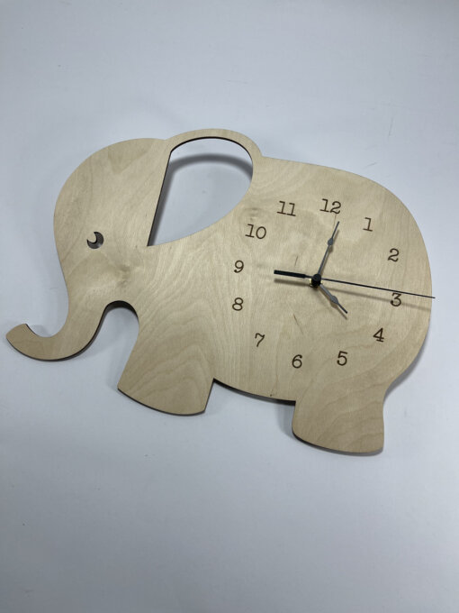 ساعت دیواری طرح فیل مدل TH_54196