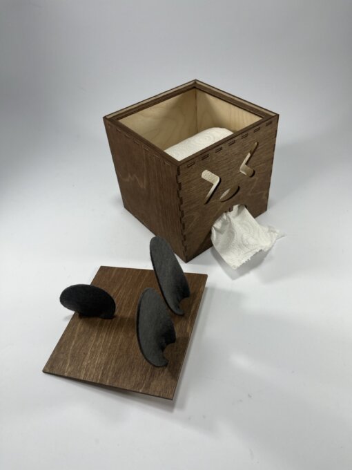 جعبه دستمال کاغذی رولی مدل TH_79615