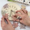 ساعت آموزشی طرح پازل Montessori