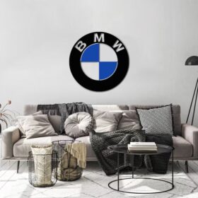 دیوارکوب طرح لوگو BMW مدل TH_54756