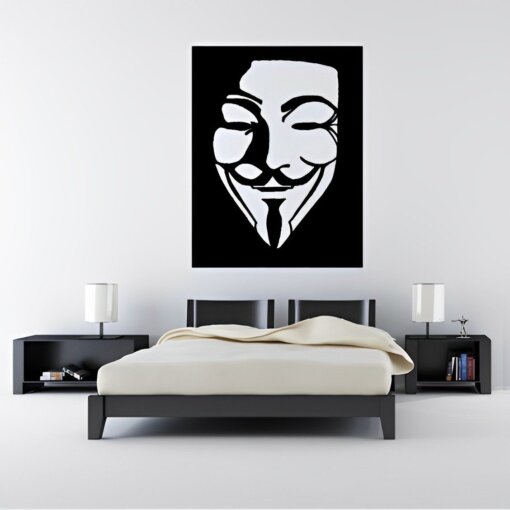 تابلو دیواری طرح Vendetta مدل TH_18851