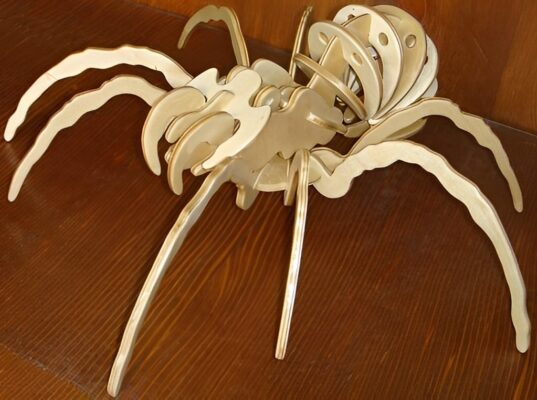 ماکت عنکبوت سه بعدی مدل TH_36986 54465