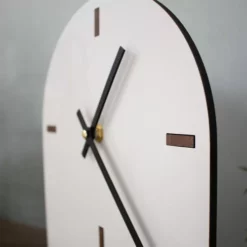 ساعت رومیزی چوبی مینیمال مدل TH_73759 9