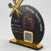 استند کیو آر کد طرح آرایشگاه مدل TH_89719