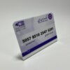 استند رومیزی شماره کارت بانکی مدل TH_76438