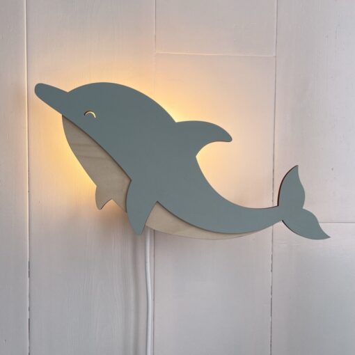 شبخواب دیواری طرح دلفین مدل TH_59336