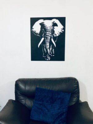 تابلو دیواری طرح فیل مدل TH_85647