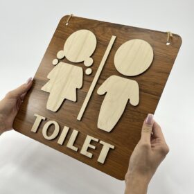 تابلو نشانگر سرویس بهداشتی مدل TH_72788