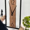 ساعت دیواری مینیمال مستطیل مدل TH_76131