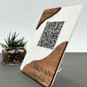 استند کیوآرکد دکوراتیو دولایه مدل TH_42646