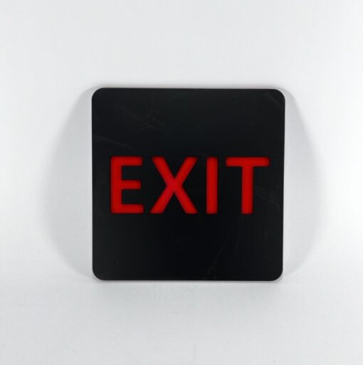 تابلو پلاک طرح EXIT مدل TH_57924