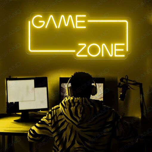 تابلو نئون GAME ZONE مدل TH_16492