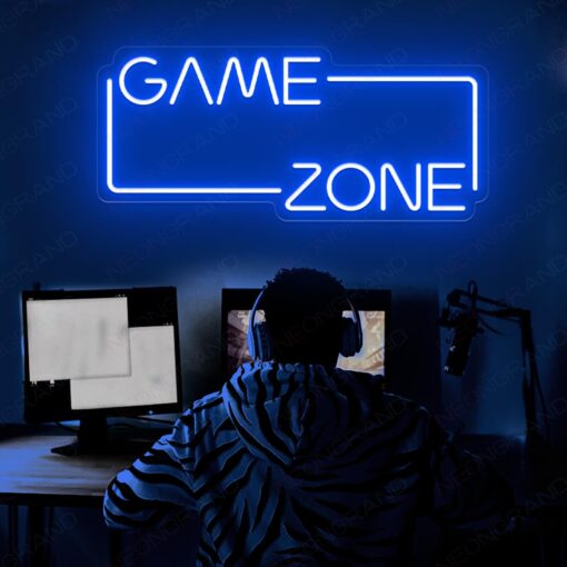 تابلو نئون GAME ZONE مدل TH_16492