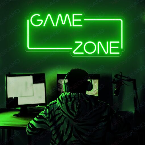 تابلو نئون GAME ZONE مدل TH_16492