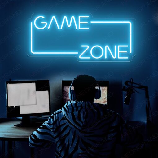 تابلو نئون GAME ZONE مدل TH_16492