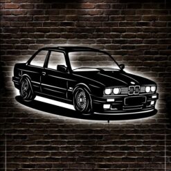 تابلو بک لایت طرح BMW E30 مدل TH_28809