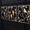 ست تابلو دیواری پرندگان مدل TH_56372