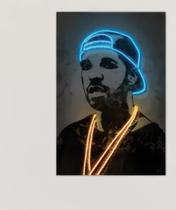 تابلو فتونئون چهره Drake مدل TH_96538