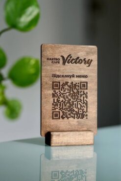 استند منوی دیجیتال چوبی مدل TH_40797