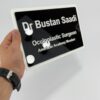 تابلو پلکسی درب مطب دکتر مدل TH_35624