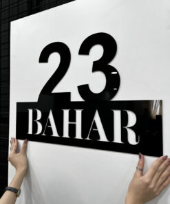 پلاک شماره و نام ساختمان مدل TH_51796