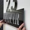 پلاک شماره و نام ساختمان مدل TH_51796