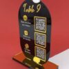 استند شماره میز و کیوآرکد رستوران مدل TH_25265