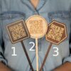 خصوصی: کیوآرکد طرح تاپر چوبی مدل TH_26753