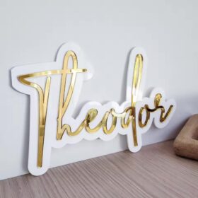 تابلو اسم اتاق کودک مدل TH_81460