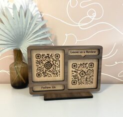 استند کیوآرکد چوبی مدل TH_96030