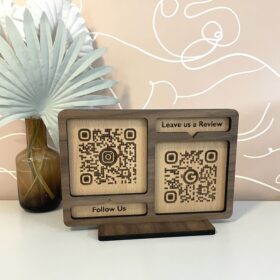 استند کیوآرکد چوبی مدل TH_96030