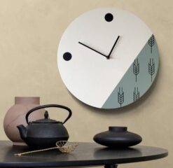 ساعت دیواری با نقوش ساده مدل TH_15980