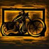 تابلو بک لایت طرح موتورسیکلت مدل TH_31178