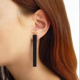 گوشواره مستطیلی مینیمال مدل TH_41933