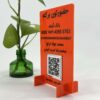 استند شماره کارت بانکی فروشگاه مدل TH_48209