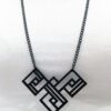 گردنبند طرح هندسی مدرن مدل TH_66460
