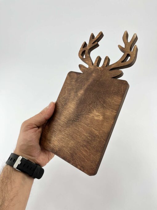سینی سرو قهوه طرح شاخ گوزن مدل TH_72387