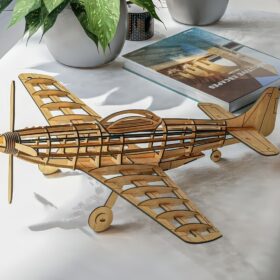 ماکت هواپیمای چوبی مدل TH_81005