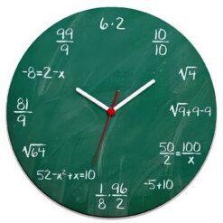 ساعت دیواری طرح فرمول ریاضی مدل TH_92151
