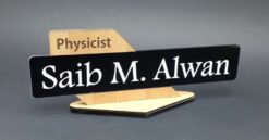 تابلو اسم رومیزی اداری مدل TH_93760