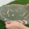 تابلو لوگو رزگلد سالن زیبایی مدل TH_24725